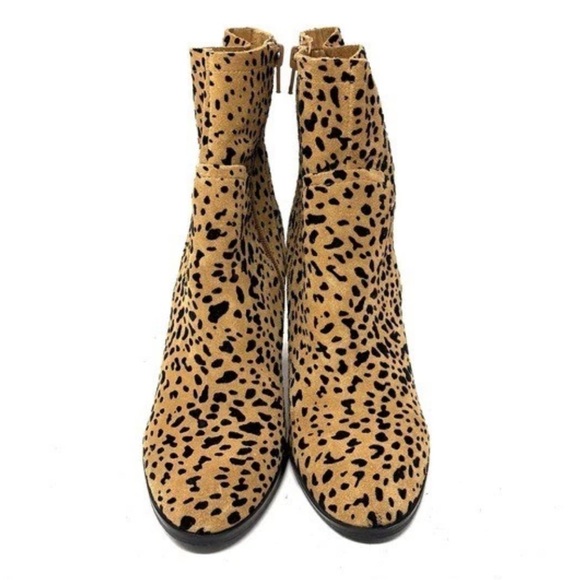 🆕 Gibson & Latimer Bradlee Leopard Print  Booties - Picture 10 of 13